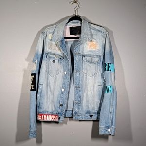 Guess Distresed Denim Jacket